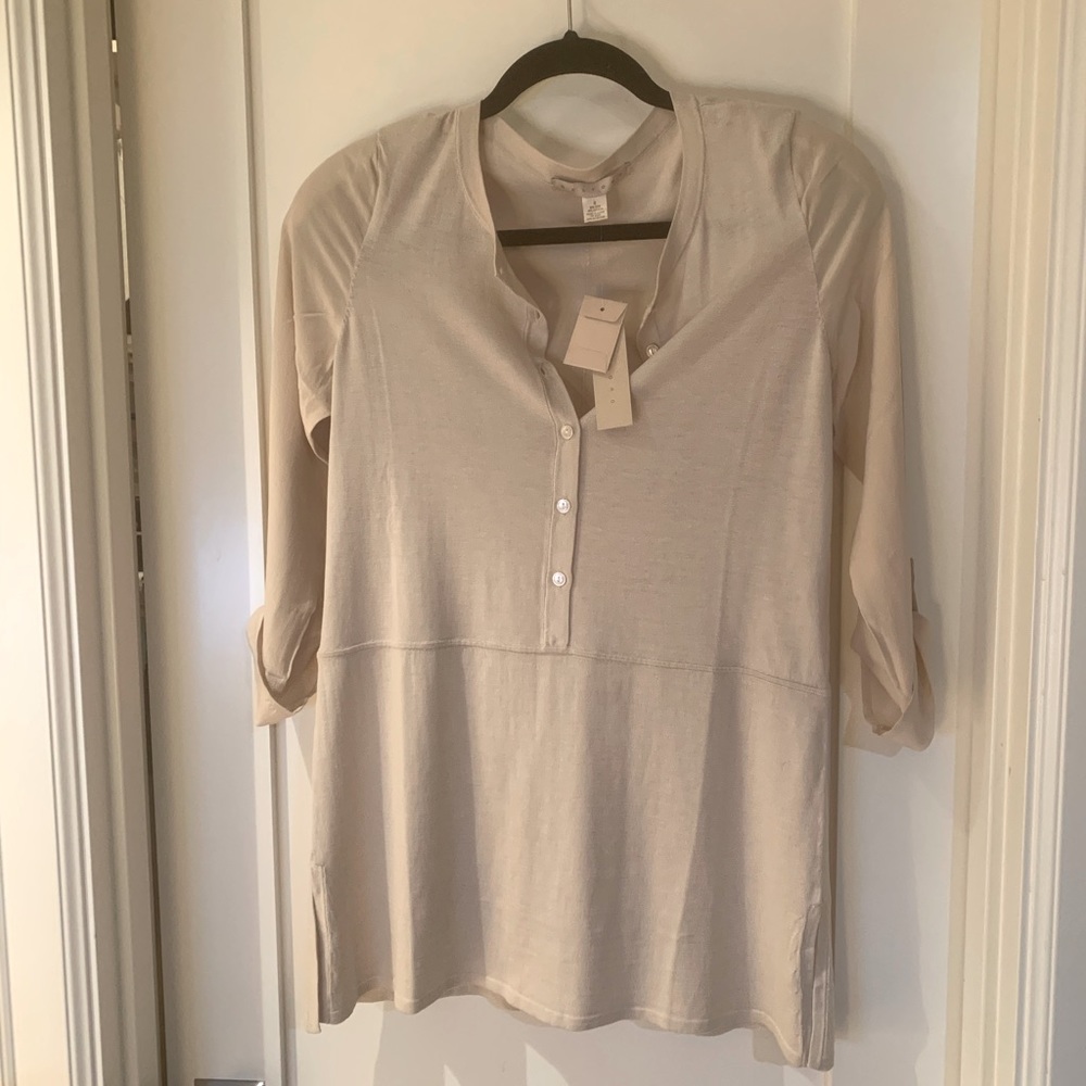 Bell Ford new with tags silk and cotton tunic